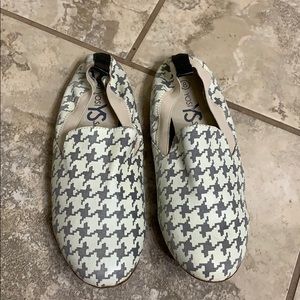 Yosi Samra herringbone print slippers